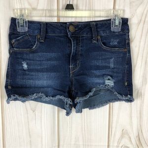 3/$18 Astor Denim Cutoff Distressed Shorts